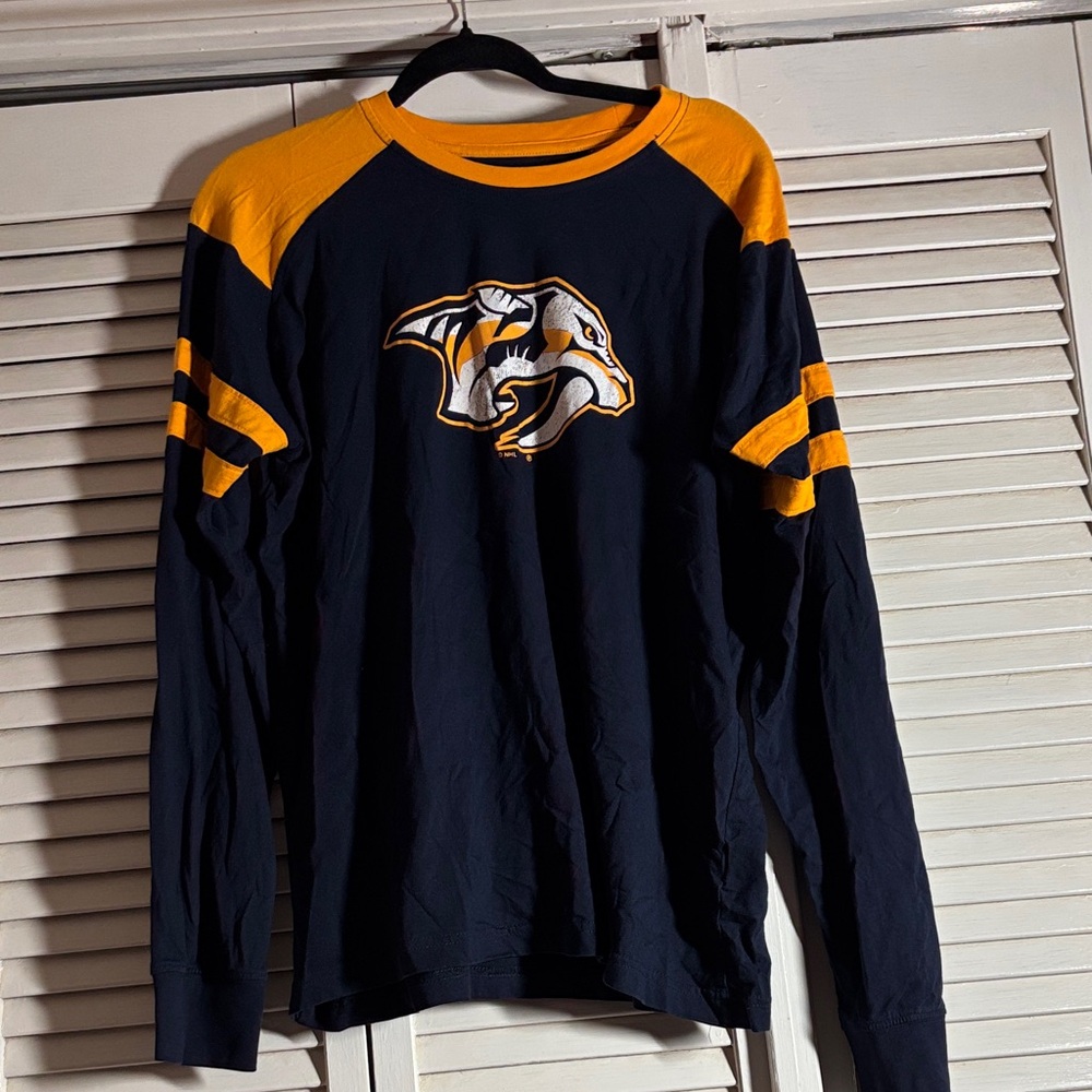 Nashville Predators Long Sleeve Shirt